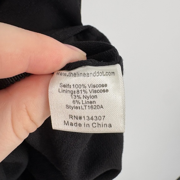 Line & Dot The Silver Factory Long Tank Black - Picture 8 of 10